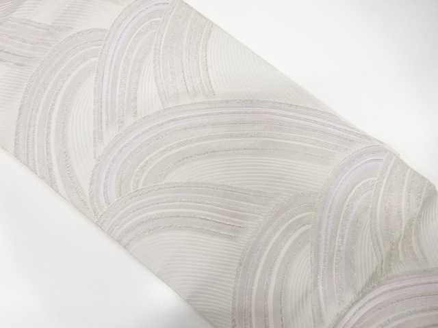 JAPANESE KIMONO / ANTIQUE FUKURO OBI / WOVEN STREAM